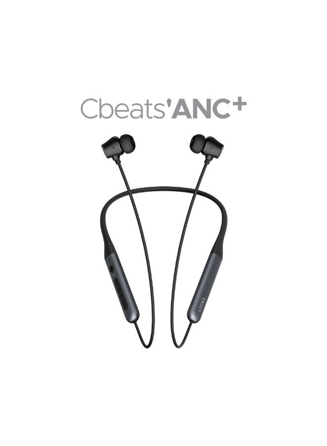 Lycka Cbeats 'ANC+ Wireless Bluetooth Headphones with Active Noise Cancellation & 45H Playtime – Black - Image 1